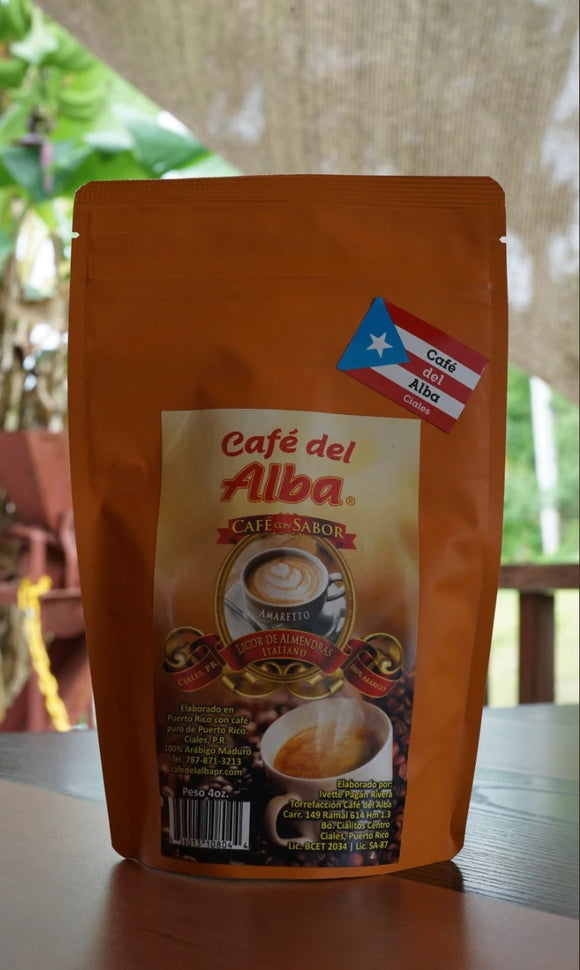 Coffee-Café del Alba Amaretto Flavor - Ajonjolí&Spice33 Bazaar