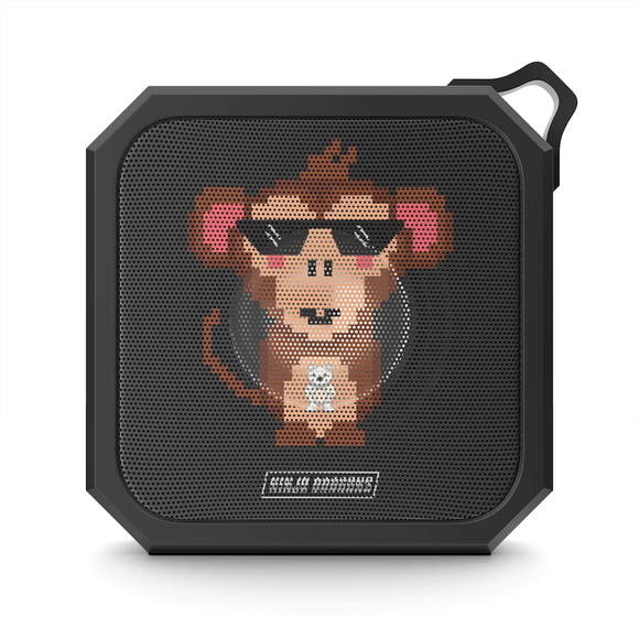 Ninja Dragons Monkey Retro Pixel Waterproof Bluetooth Speaker - Ajonjolí&Spice33 Bazaar