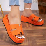 Open Toe Wedge Sandals - Ajonjolí&Spice33 Bazaar