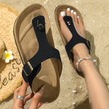 Toe Post Flat Sandals - Ajonjolí&Spice33 Bazaar