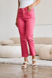 RFM Crop Dylan Full Size Tummy Control High Waist Raw Hem Jeans - Ajonjolí&Spice33 Bazaar