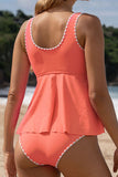 Scoop Neck Wide Strap Tankini Set - Ajonjolí&Spice33 Bazaar