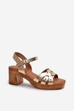Heel sandals Step in style - Ajonjolí&Spice33 Bazaar