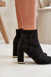 Heel boots Step in style