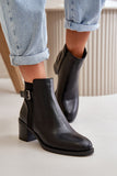 Heel boots Step in style