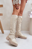 Thigh-Hight Boots Step in style