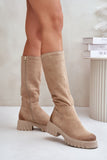 Thigh-Hight Boots Step in style