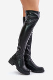 Thigh-Hight Boots Step in style