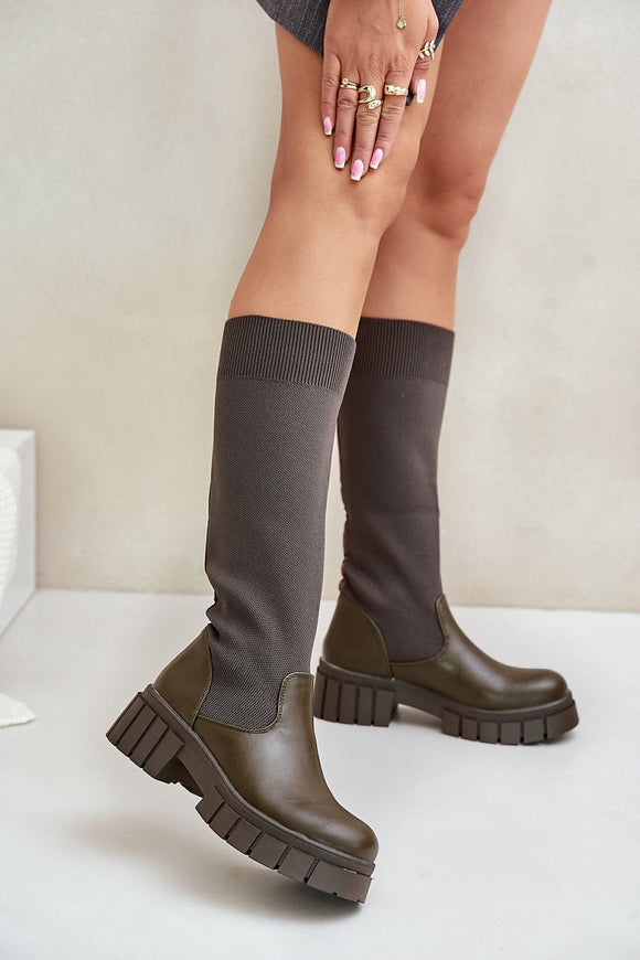 Thigh-Hight Boots Step in style