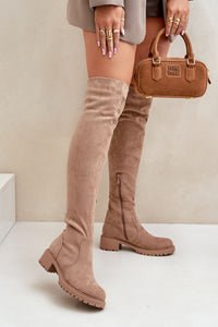 Thigh-Hight Boots Step in style