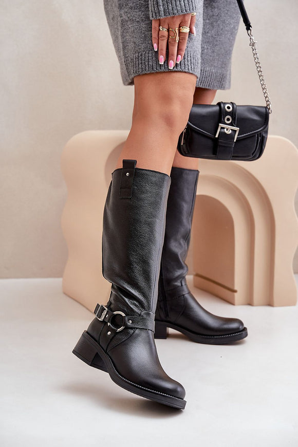 Thigh-Hight Boots Step in style