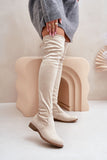 Thigh-Hight Boots Step in style