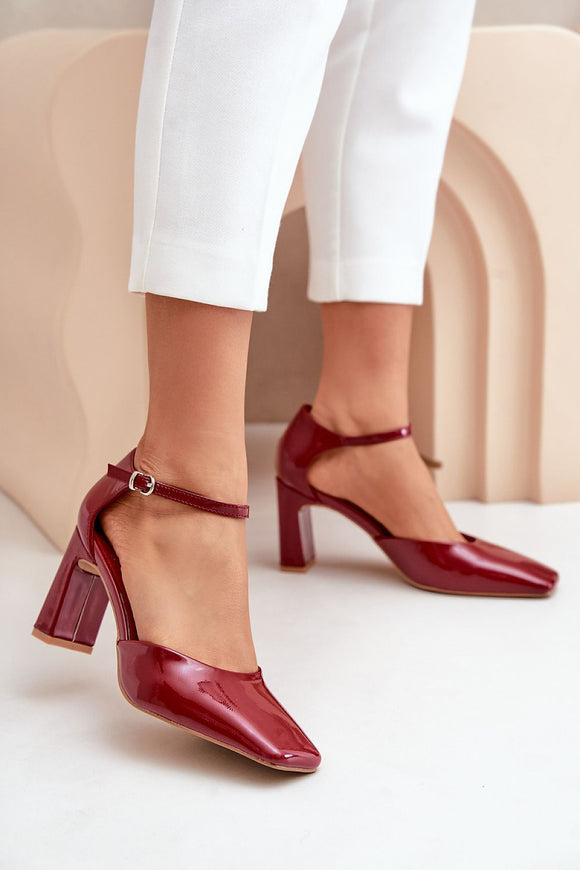 Block heel pumps Step in style