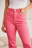 RFM Crop Dylan Full Size Tummy Control High Waist Raw Hem Jeans - Ajonjolí&Spice33 Bazaar