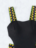 Cutout Wide Strap One-Piece Swimwear - Ajonjolí&Spice33 Bazaar