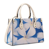 Plumeria  Luxury Women PU Tote Bag - Ajonjolí&Spice33 Bazaar