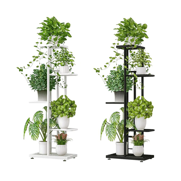 Metal 5 Tier Plant Stand (fits 6 pot) - Ajonjolí&Spice33 Bazaar