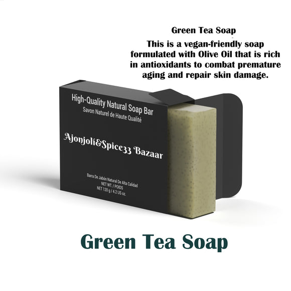 Ajonjonjolí&Spice33 Bazaar Green Tea Soap