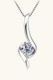 1 Carat Moissanite 925 Sterling Silver Necklace - Ajonjolí&Spice33 Bazaar