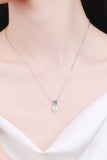 925 Sterling Silver Freshwater Pearl Moissanite Necklace - Ajonjolí&Spice33 Bazaar