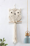 Hand-Woven Owl Macrame Wall Hanging - Ajonjolí&Spice33 Bazaar