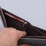 Men's wallet with zipper wallet and casual buckle - Ajonjolí&Spice33 Bazaar