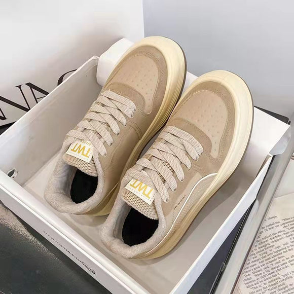 Pamela  Elegant and Comfortable Sneakers (Khaki or Black) - Ajonjolí&Spice33 Bazaar