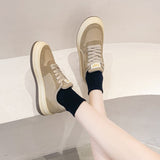 Pamela  Elegant and Comfortable Sneakers (Khaki or Black) - Ajonjolí&Spice33 Bazaar