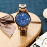 Handcrafted Engraving Zebra Ebony Wood Watch - Best Gift Idea! - Ajonjolí&Spice33 Bazaar