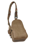 Adjustable Strap PU Leather Sling Bag - Ajonjolí&Spice33 Bazaar