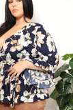 Sew In Love  Full Size Angel Sleeve Top with Wrap Tie Body - Ajonjolí&Spice33 Bazaar