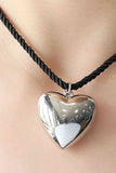 Heart Pendant Rope Necklace - Ajonjolí&Spice33 Bazaar