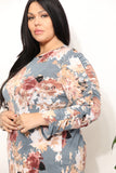 Sew In Love  Full Size Flower Print Long Sleeve Top - Ajonjolí&Spice33 Bazaar
