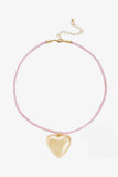Heart Pendant Rope Necklace - Ajonjolí&Spice33 Bazaar