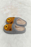 Melody Teddy Bear Print Plush Slide Slippers - Ajonjolí&Spice33 Bazaar