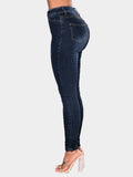 Full Size Button Fly Long Jeans - Ajonjolí&Spice33 Bazaar
