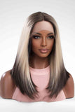 13*2" Lace Front Wigs Synthetic Long Straight 16" 150% Density - Ajonjolí&Spice33 Bazaar