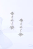 Cubic Zirconia Star Drop Earrings - Ajonjolí&Spice33 Bazaar