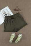 Drawstring Waist Cuffed Shorts - Ajonjolí&Spice33 Bazaar