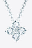 Moissanite Four Leaf Clover Pendant Necklace - Ajonjolí&Spice33 Bazaar