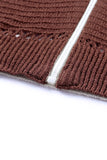 Zip-Up Raglan Sleeve Openwork Hooded Cardigan - Ajonjolí&Spice33 Bazaar