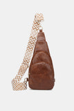 PU Leather Sling Bag - Ajonjolí&Spice33 Bazaar