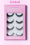 SO PINK BEAUTY Faux Mink Eyelashes Variety Pack 5 Pairs - Ajonjolí&Spice33 Bazaar