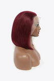 12" 155g #99J Lace Front Wigs Human Hair 150% Density - Ajonjolí&Spice33 Bazaar