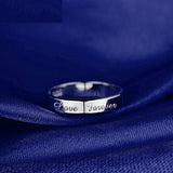 Couple Ring S925 Silver Jewelry Vows to Love Forever - Ajonjolí&Spice33 Bazaar