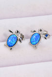 Opal Turtle Stud Earrings - Ajonjolí&Spice33 Bazaar