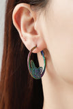 Multicolored Butterfly Huggie Earrings - Ajonjolí&Spice33 Bazaar