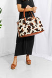 Animal Print Plush Weekender Bag - Ajonjolí&Spice33 Bazaar
