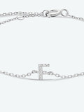 A To F Zircon 925 Sterling Silver Bracelet - Ajonjolí&Spice33 Bazaar