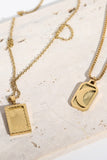 Stainless Steel 18K Gold-Plated Necklace - Ajonjolí&Spice33 Bazaar